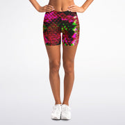 Snake Skin Cycling Shorts